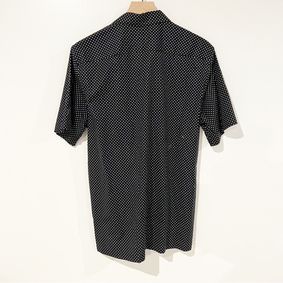 NWT Theory Irving Witan Slim Fit Short Sleeve Button Down Men’s Shirt Size Large - Picture 10 of 12